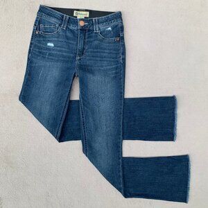Democracy Women's Boot Cut Jeans - Dark Blue